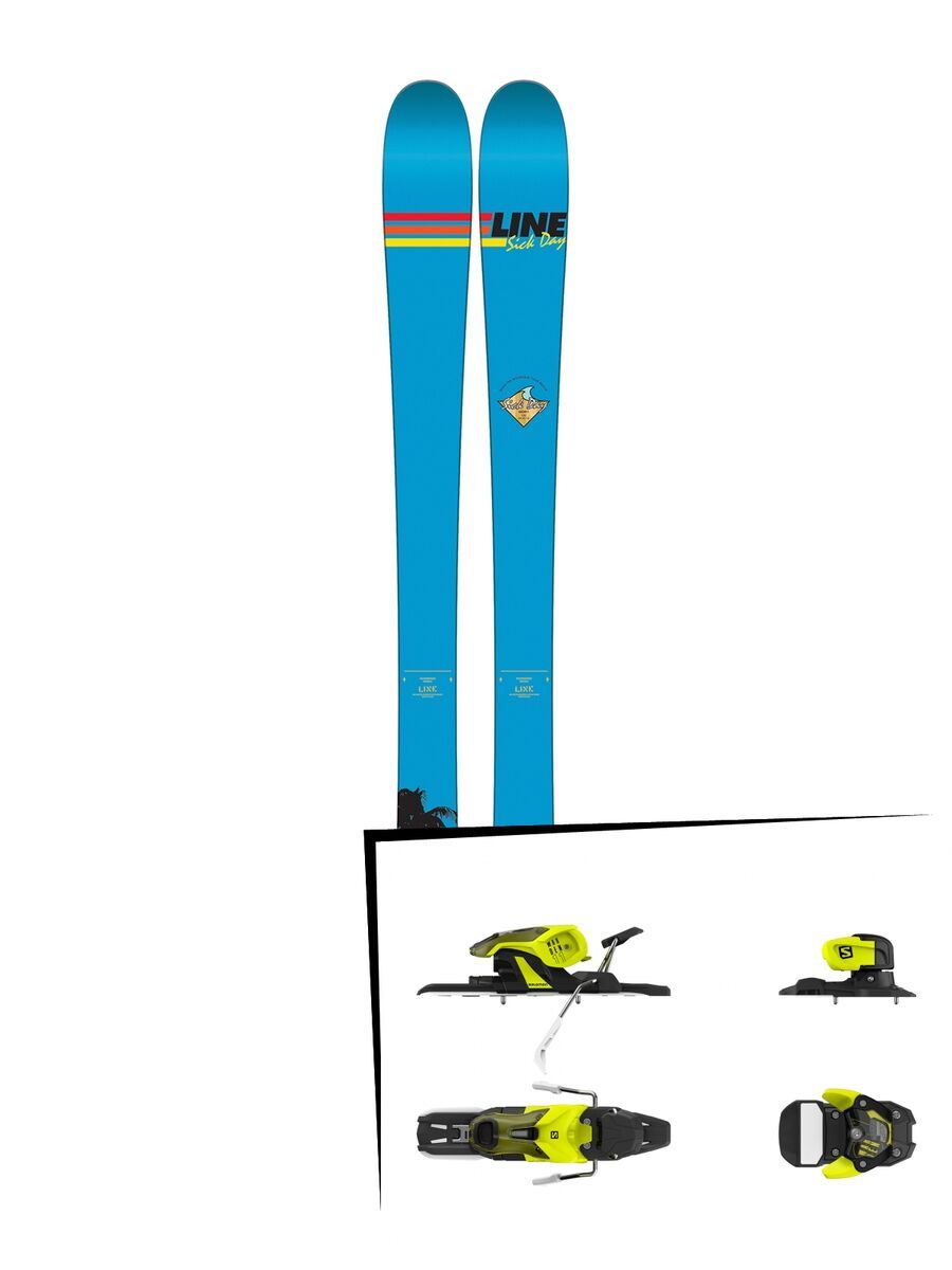 Set: Line Sick Day Shorty 2017 + Salomon Warden 11 (1706224) - Bild 1