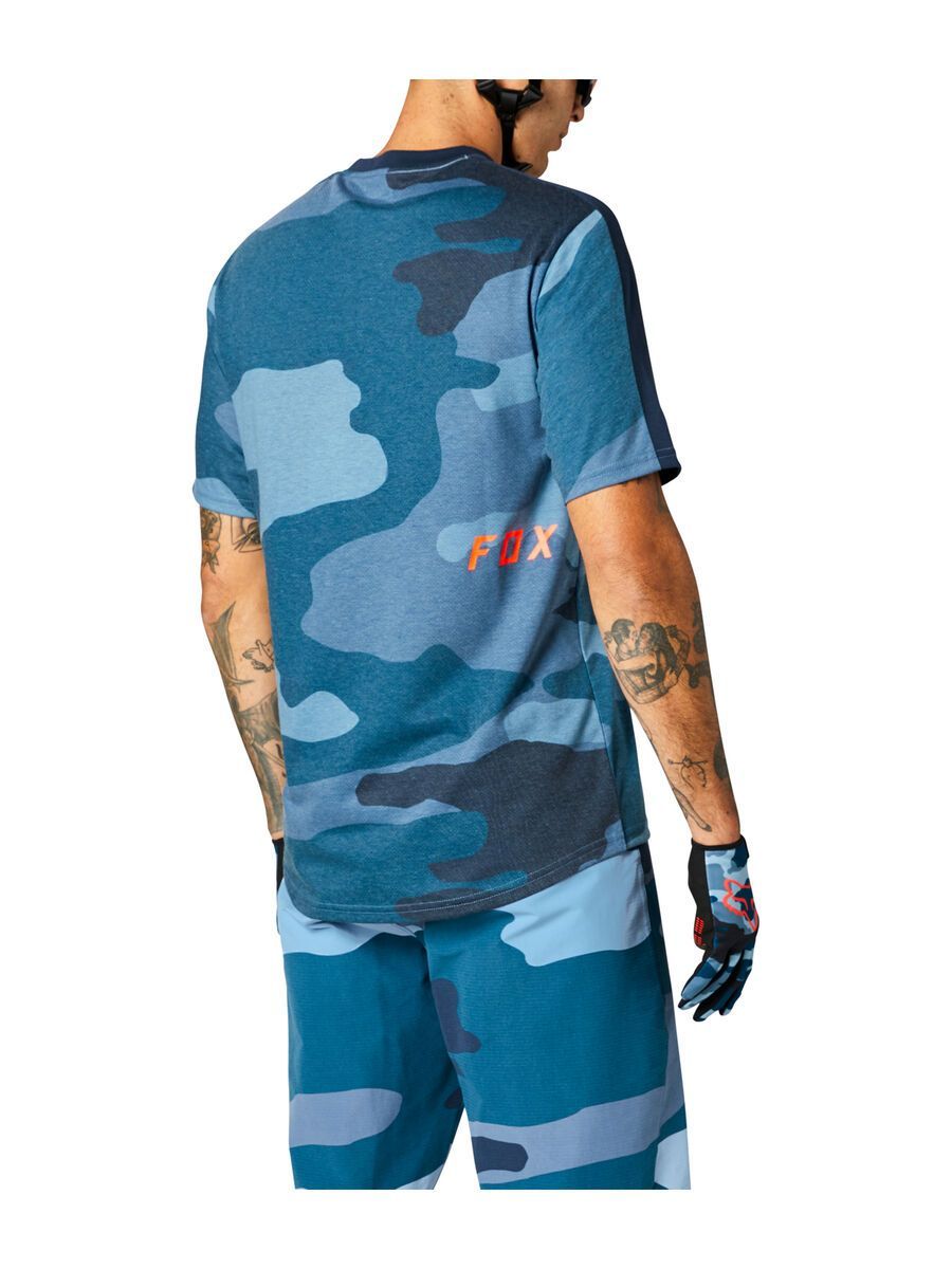 Fox Ranger Drirelease SS Jersey, blue camo - Bild 3