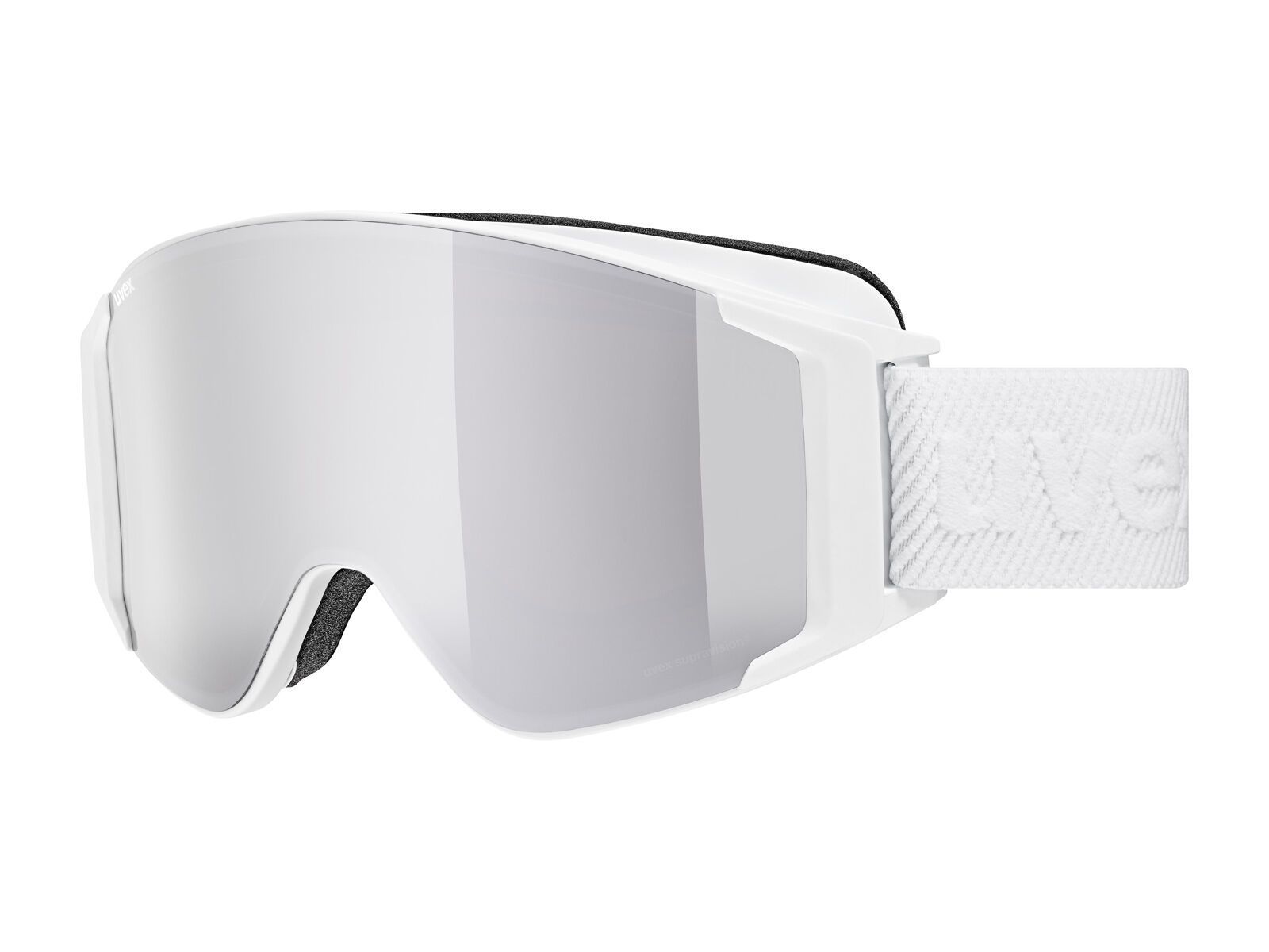 uvex g.gl 3000 TO + WS, white mat/Lens: mirror silver - Bild 1