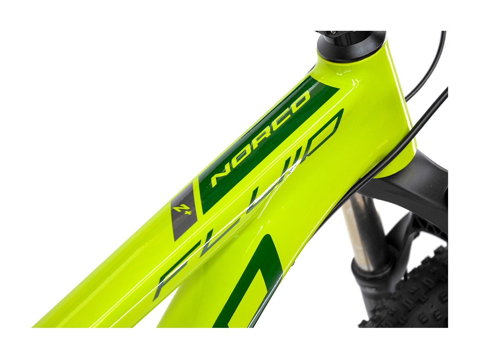 Norco Fluid HT 2 27.5 Plus, citron/green/black - Bild 3