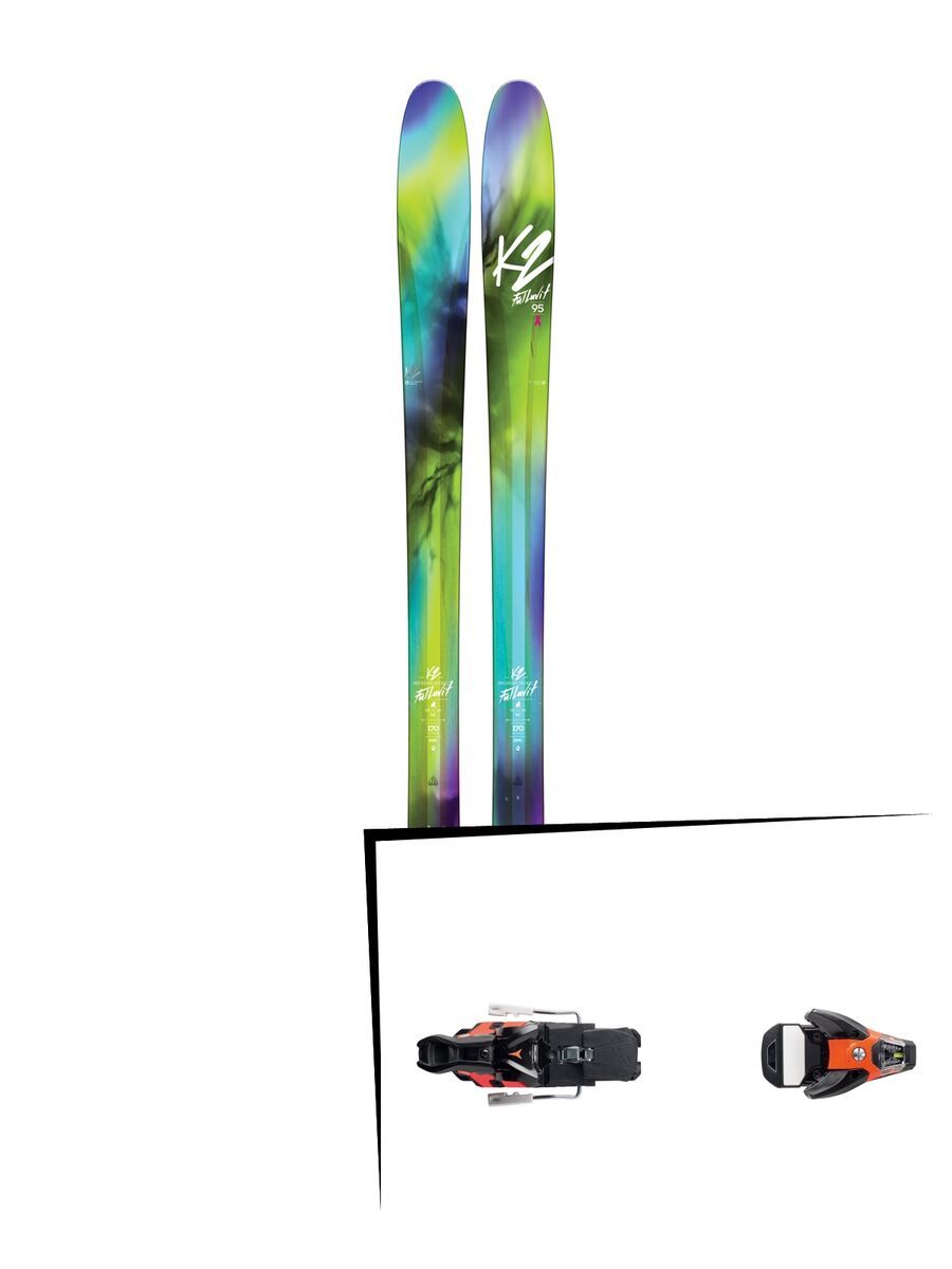 Set: K2 SKI Fulluvit 95 2017 + Salomon STH2 WTR 16 (1540106) - Bild 1
