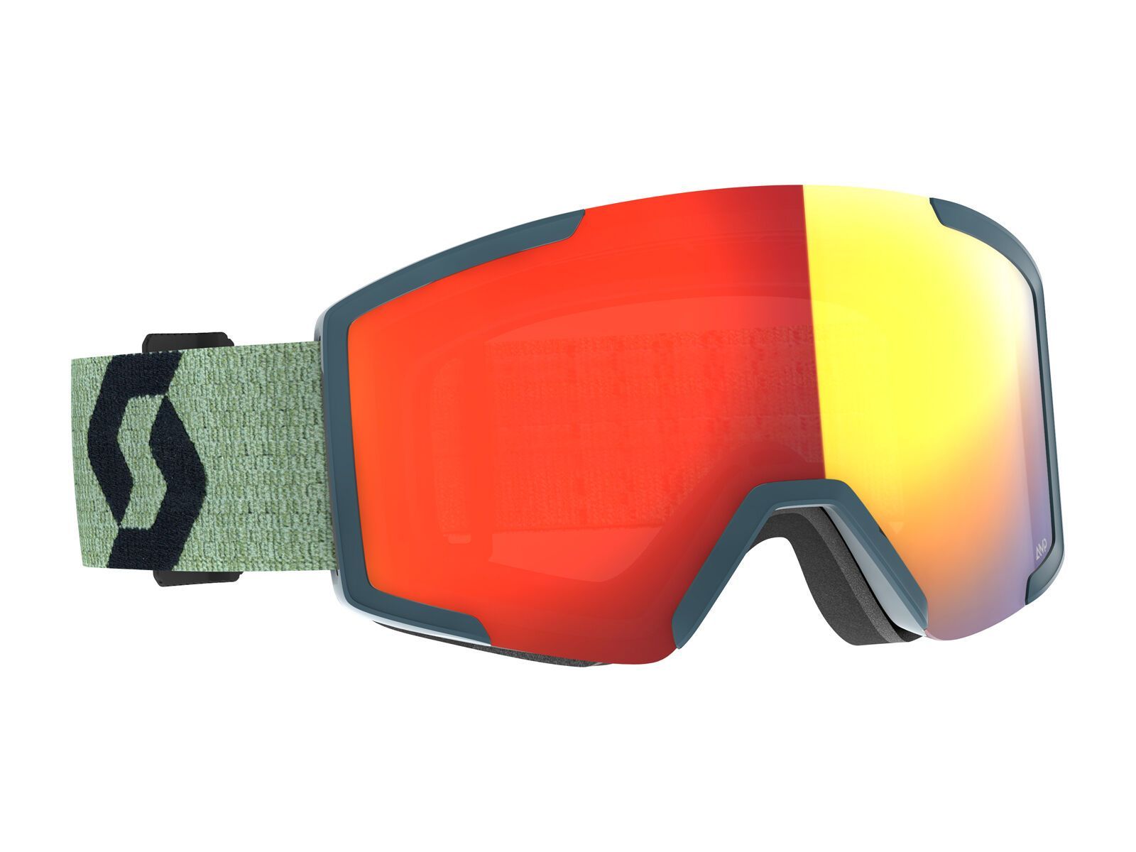 Scott Shield, Enhancer Red Chrome / soft green/black - Bild 1