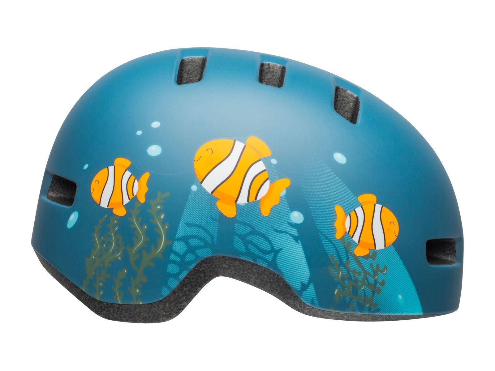 Bell Lil Ripper, matte gray/blue fish - Bild 3