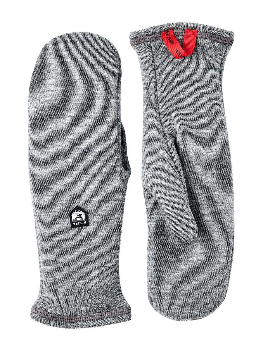 Hestra Gravita Merino Liner Mitt, grey - Bild 1