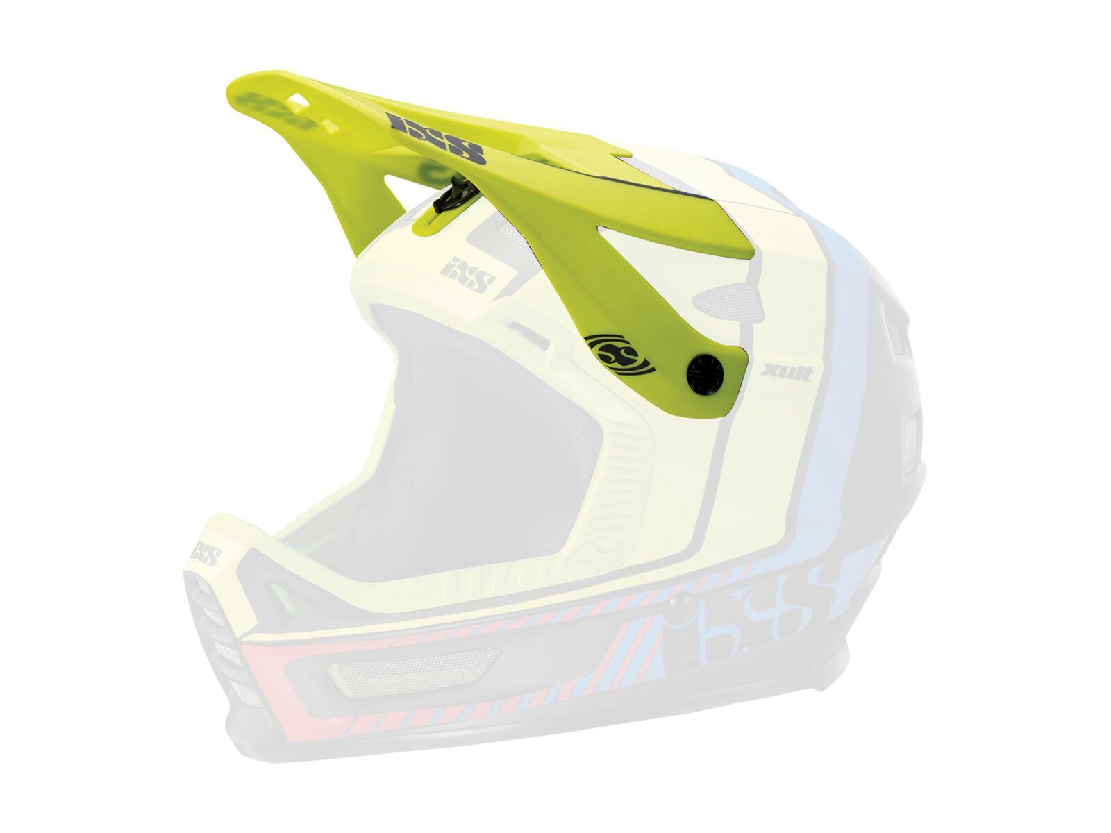 IXS Visier + Pins Xult, black/blue/lime - Bild 1