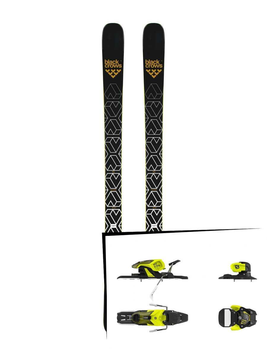 Set: Black Crows Daemon 2019 + Salomon Warden 11 yellow/black - Bild 1