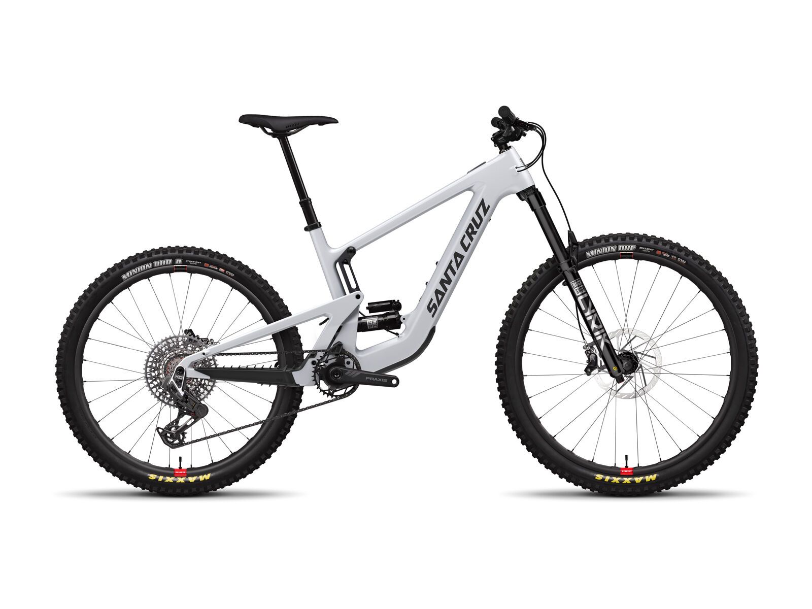 Santa Cruz Heckler SL CC / X0 AXS / RSV / MX, matte silver - Bild 1