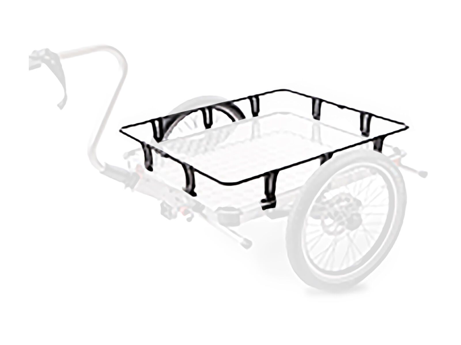 Weber Reling zur Ladeflächenbegrenzung für Kargo Modell Standard 1 - Bild 1