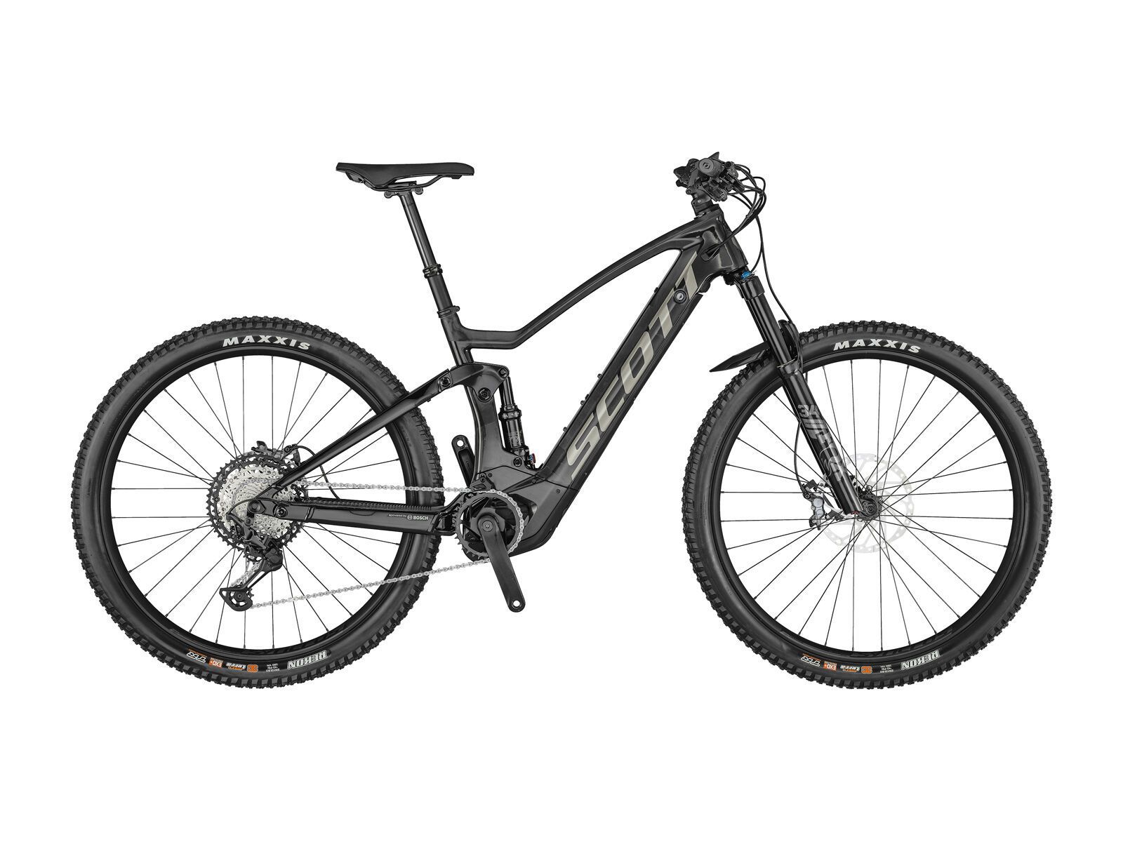 Scott Strike eRide 900 Premium, raw carbon/brushed metall - Bild 1