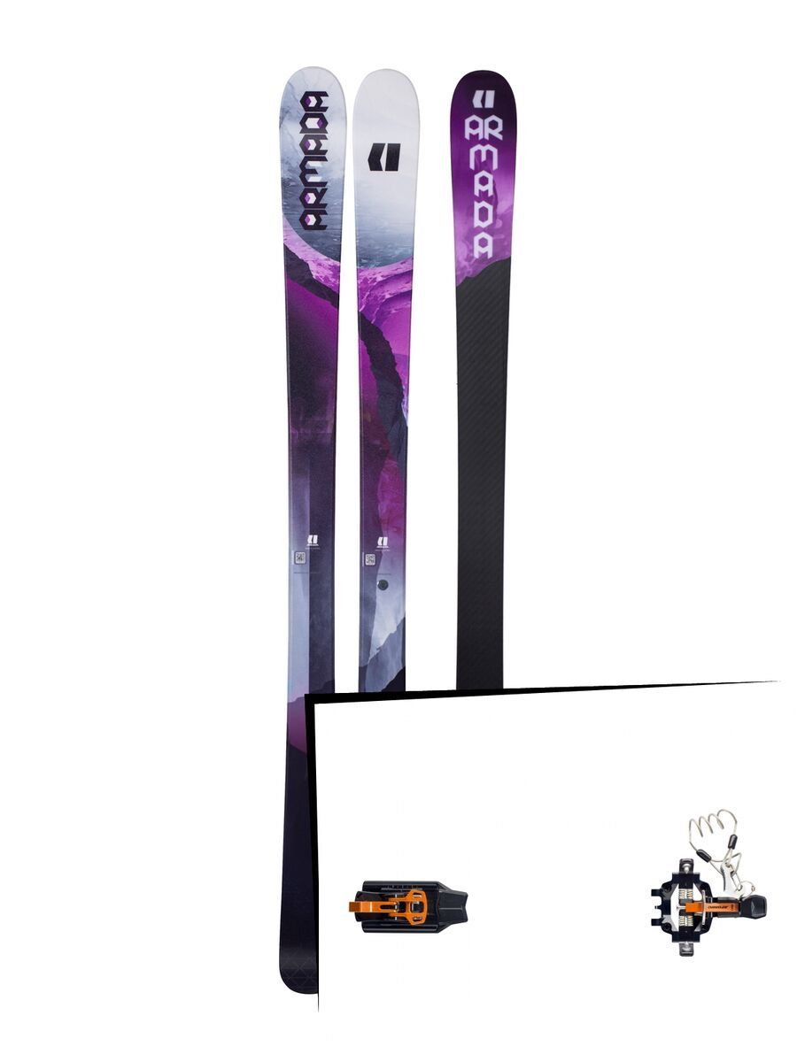 Set: Armada Victa 87 Ti 2018 + Atomic Backland Tour black/orange - Bild 1
