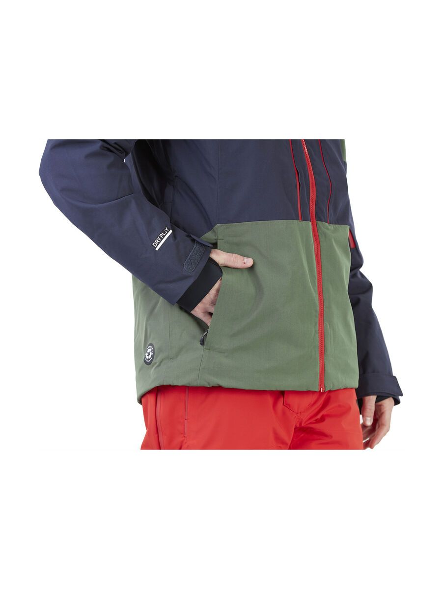 Picture Object Jacket, dark blulychen green - Bild 6