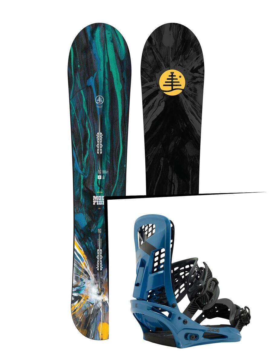 Burton Set: Mod Fish 2016 + Burton Genesis - Bild 1