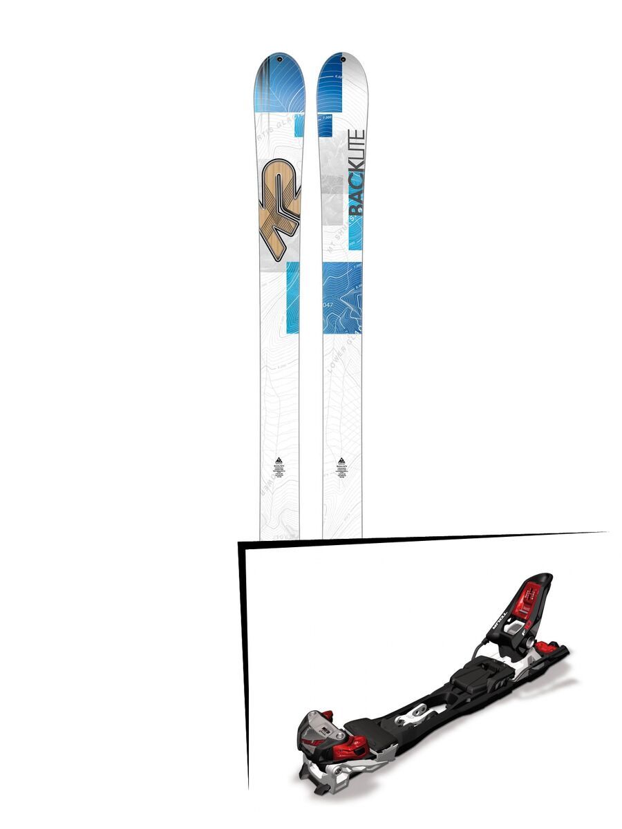 K2 SKI Set: Backlite 74 2016 + Marker F10 Tour - Bild 1