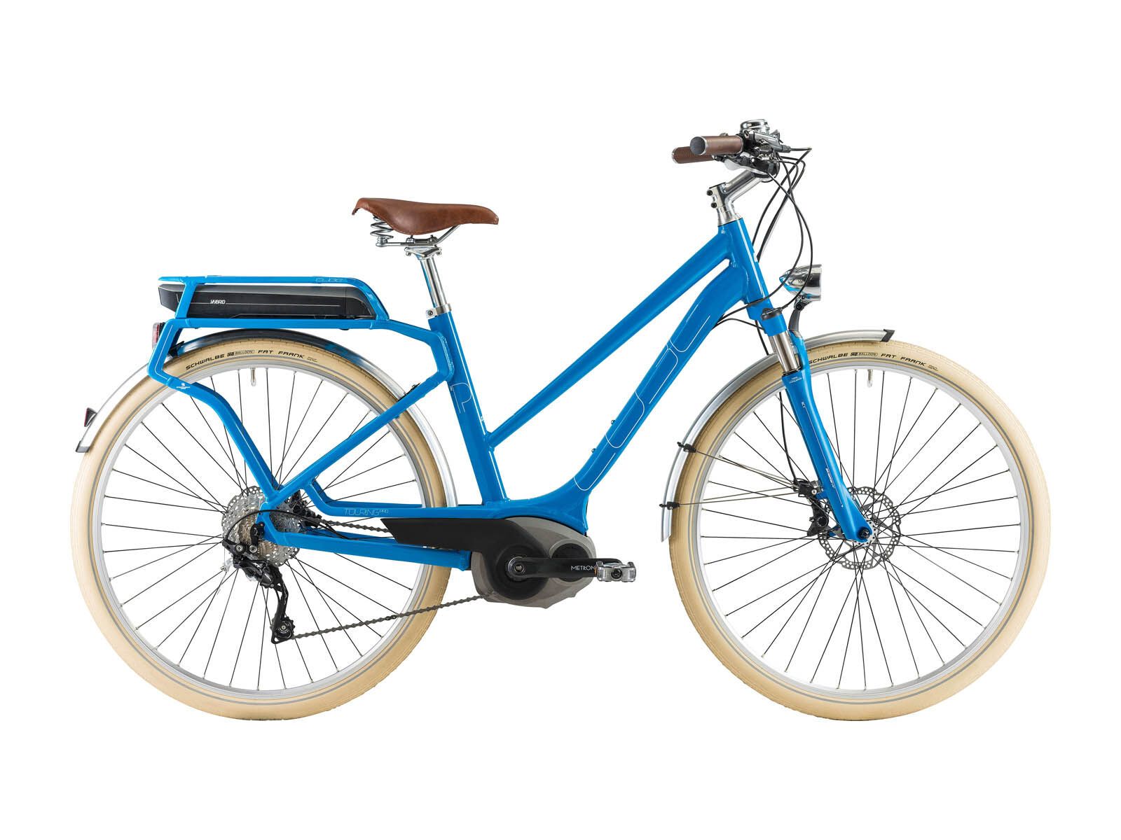 Cube Touring Hybrid Pro Lady, blue/white - Bild 1