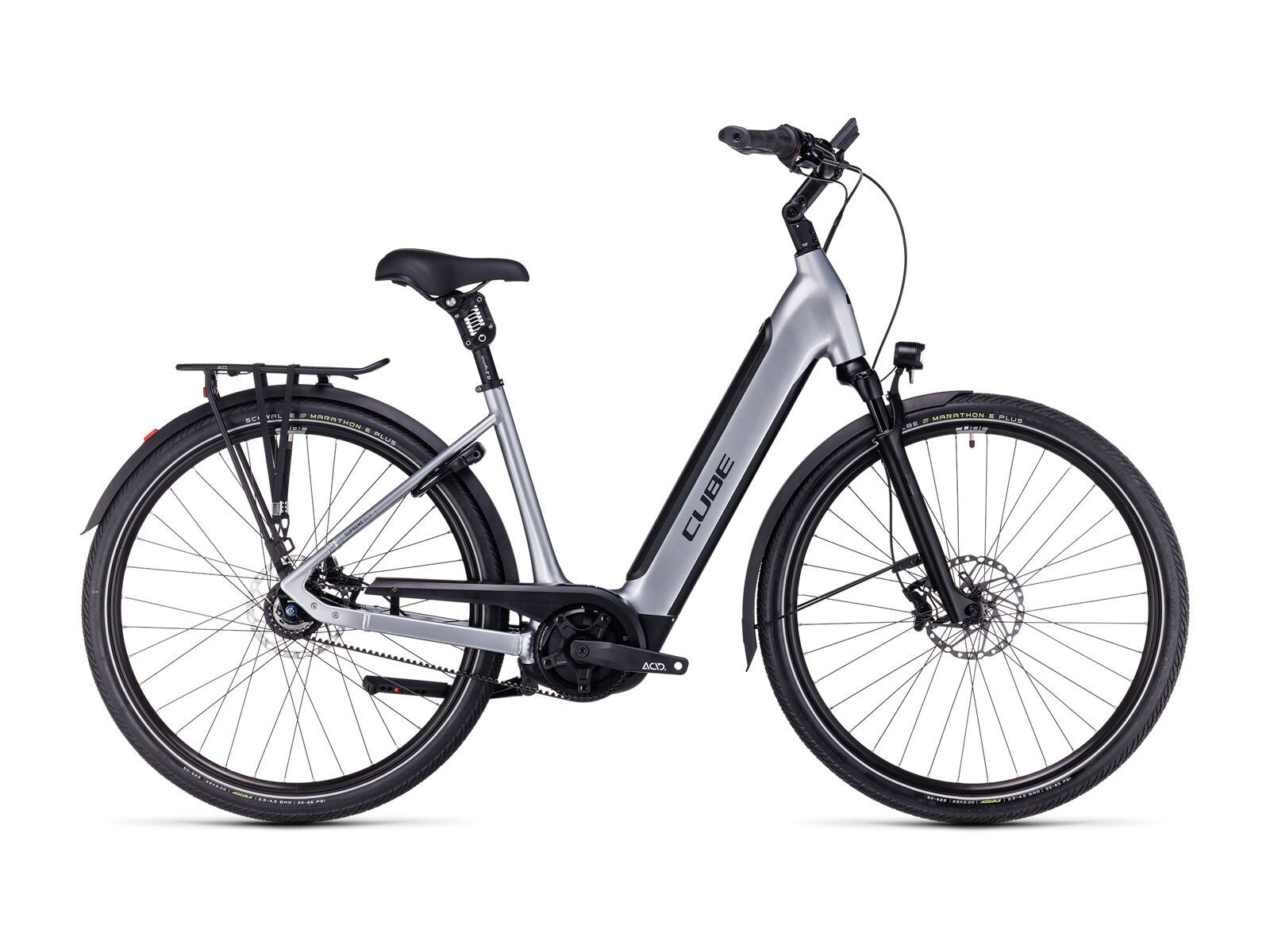 Cube Supreme Hybrid SLX 625, polarsilver´n´black - Bild 1