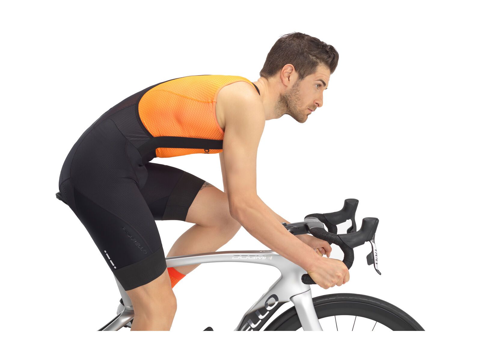 Pinarello F9 Bibshort Man, black - Bild 5