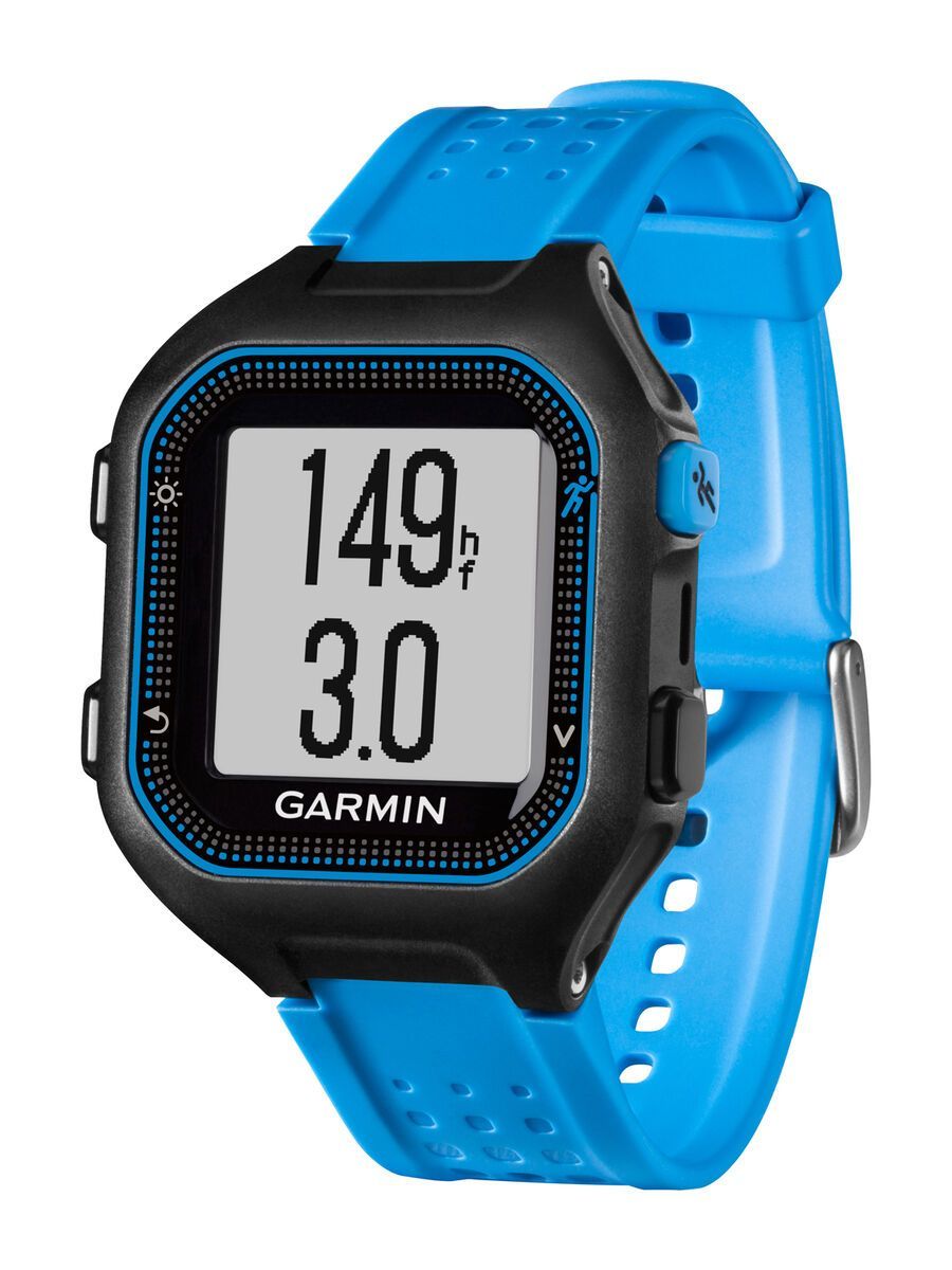 Garmin Forerunner 25 (mit Brustgurt), schwarz/blau - Bild 1