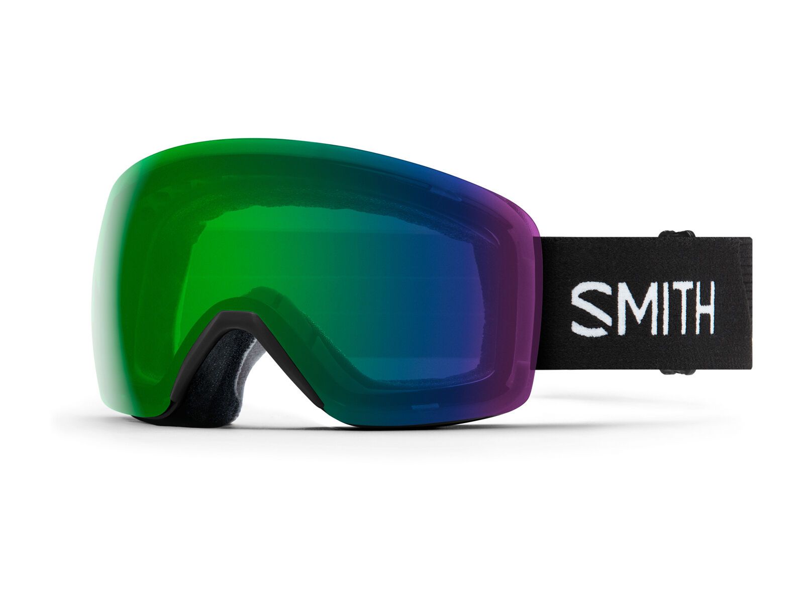 Smith Skyline, black/Lens: chromapop everyday green mirror - Bild 1