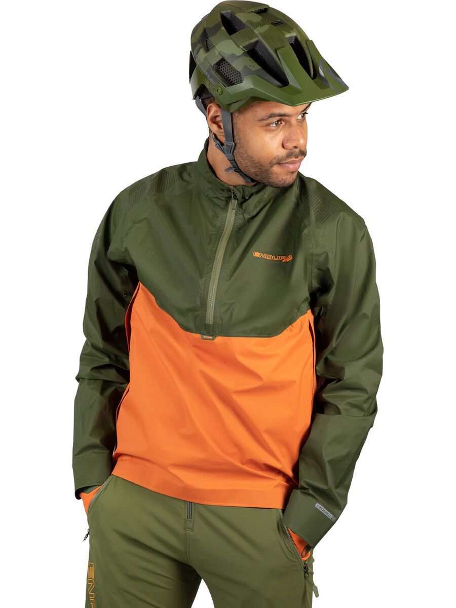 Endura MT500 Lite Wasserdichte Pulloverjacke, harvest - Bild 9