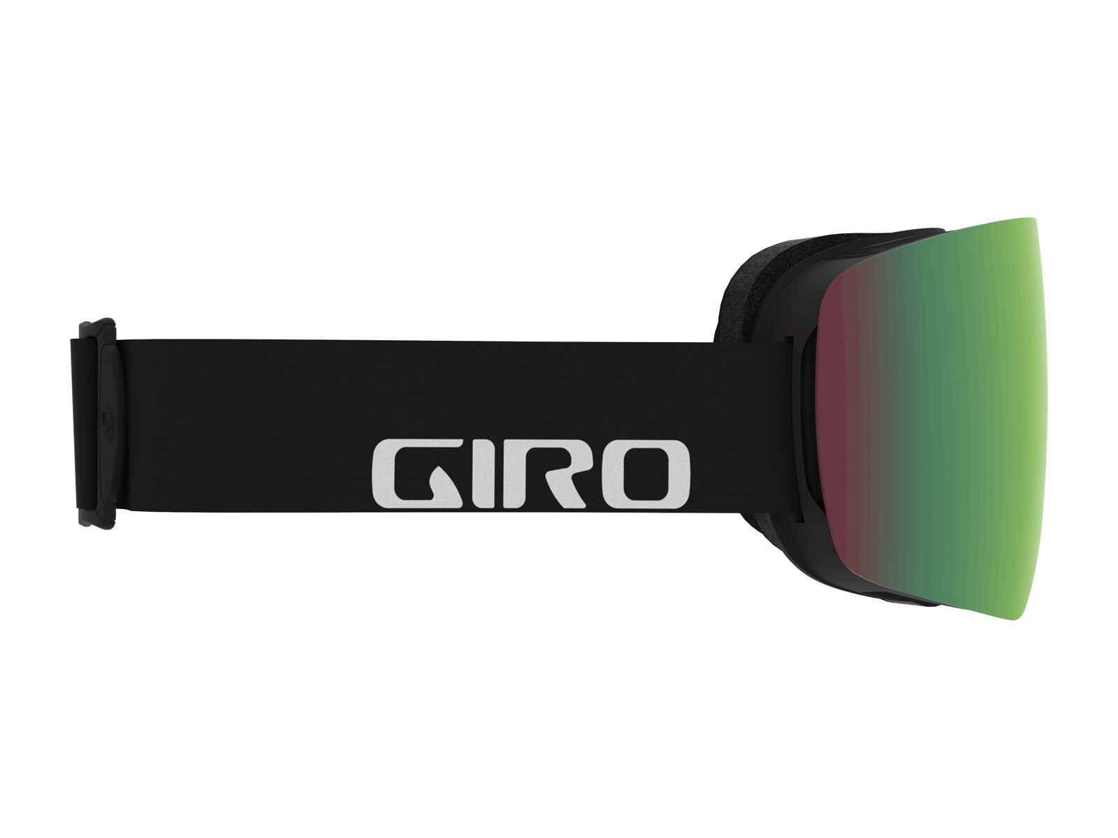 Giro Contour inkl. WS, black wordmark/Lens: vivid emerald/vivid infrared - Bild 4