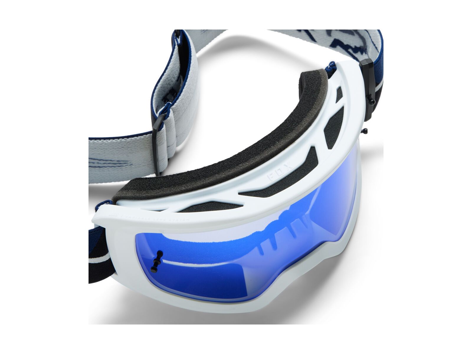 Fox Main Goat Strafer Goggle Spark Mirror Blue, navy - Bild 5
