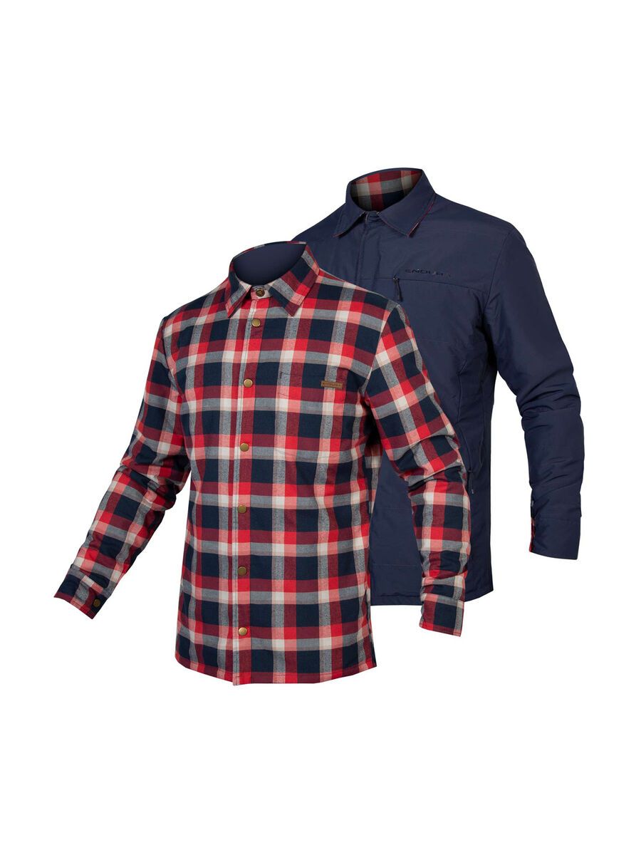 Endura Hummvee Shacket, rot - Bild 1