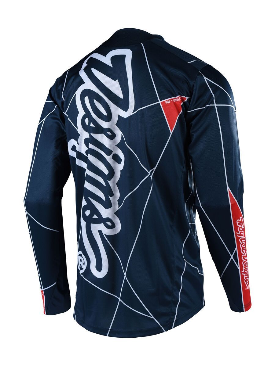 TroyLee Designs Sprint Metric Jersey, navy/red - Bild 2