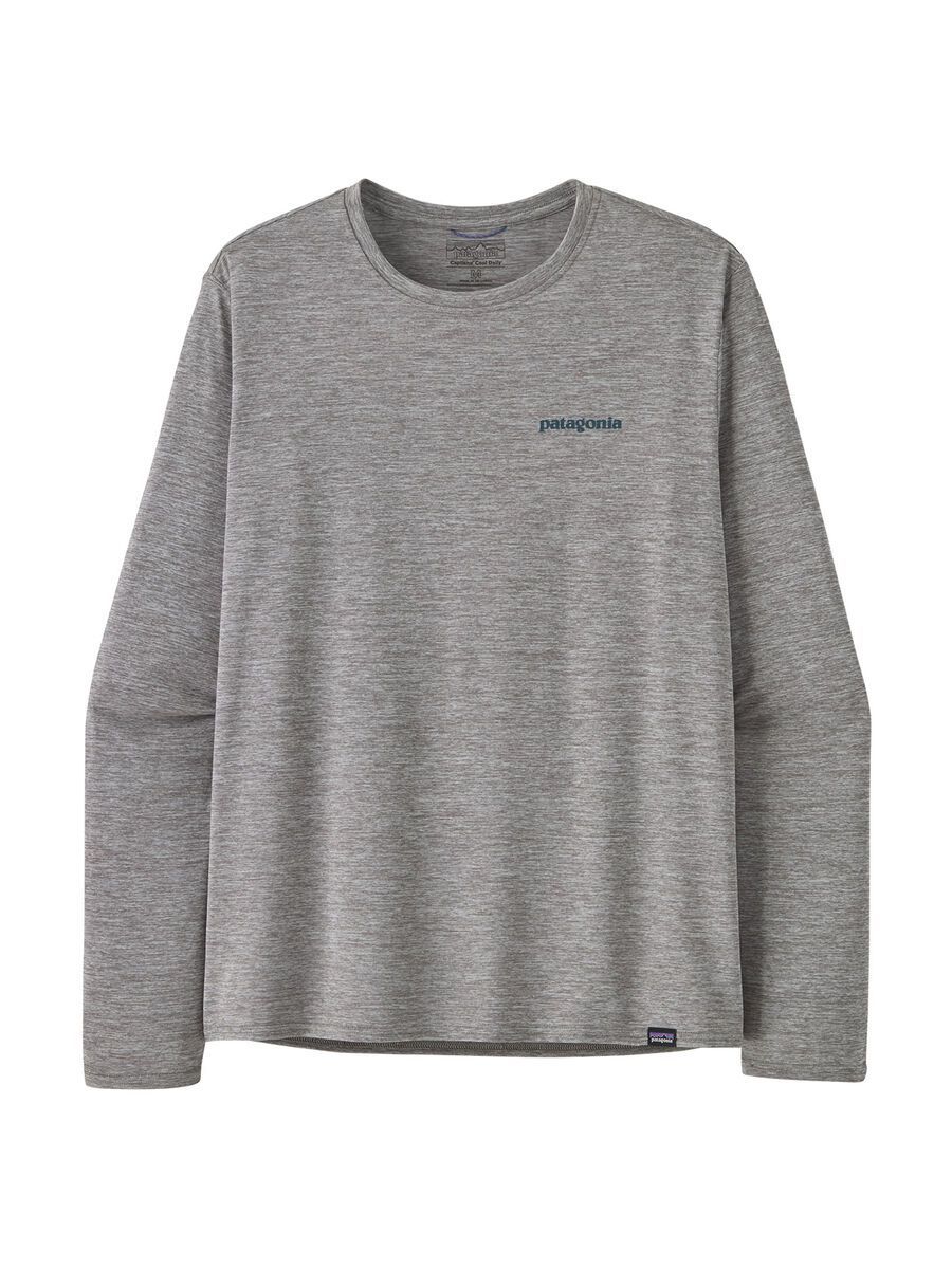 Patagonia Men's Long-Sleeved Cap Cool Daily Graphic Shirt - Waters, abalone blue/feather grey - Bild 1