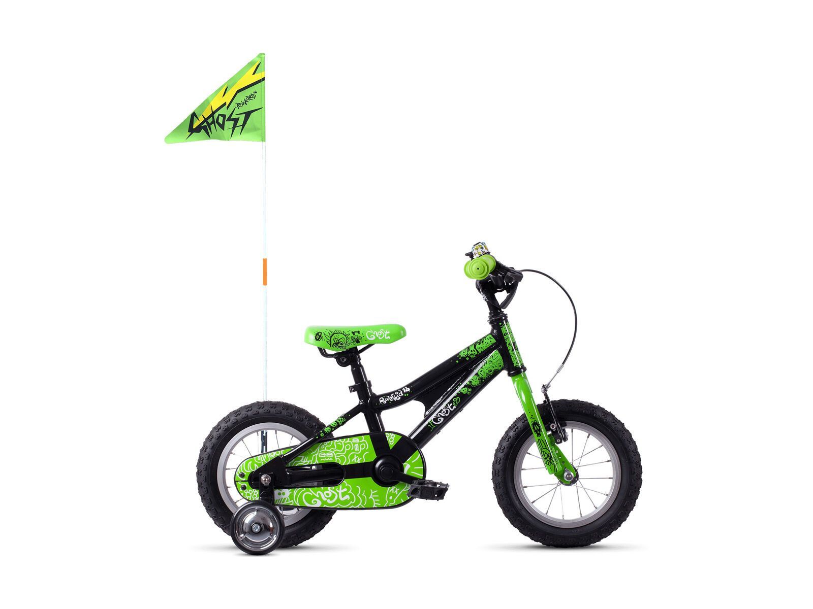 Ghost Powerkid 12, black/green - Bild 2