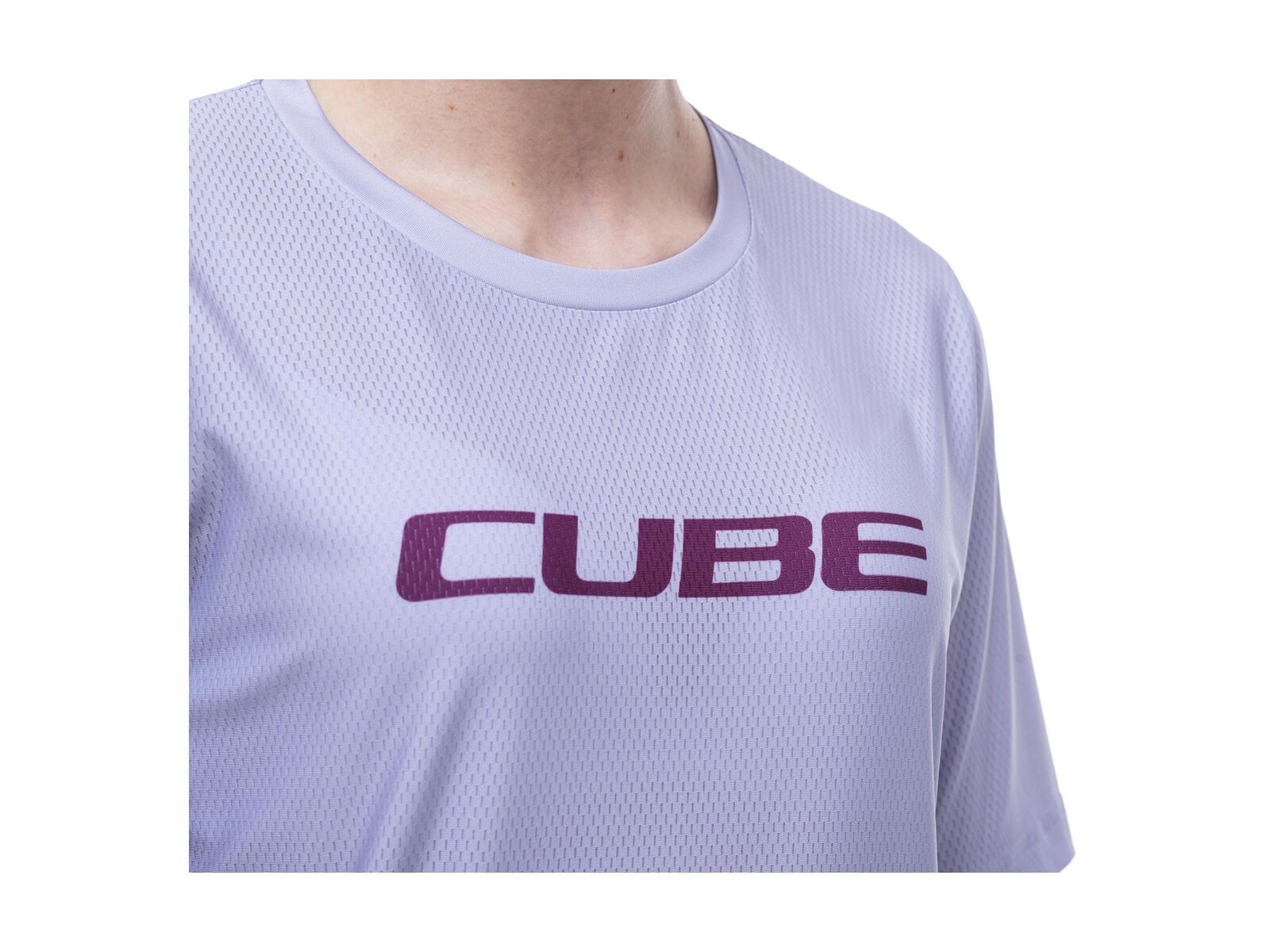 Cube Vertex WS Rundhalstrikot kurzarm, purple - Bild 5