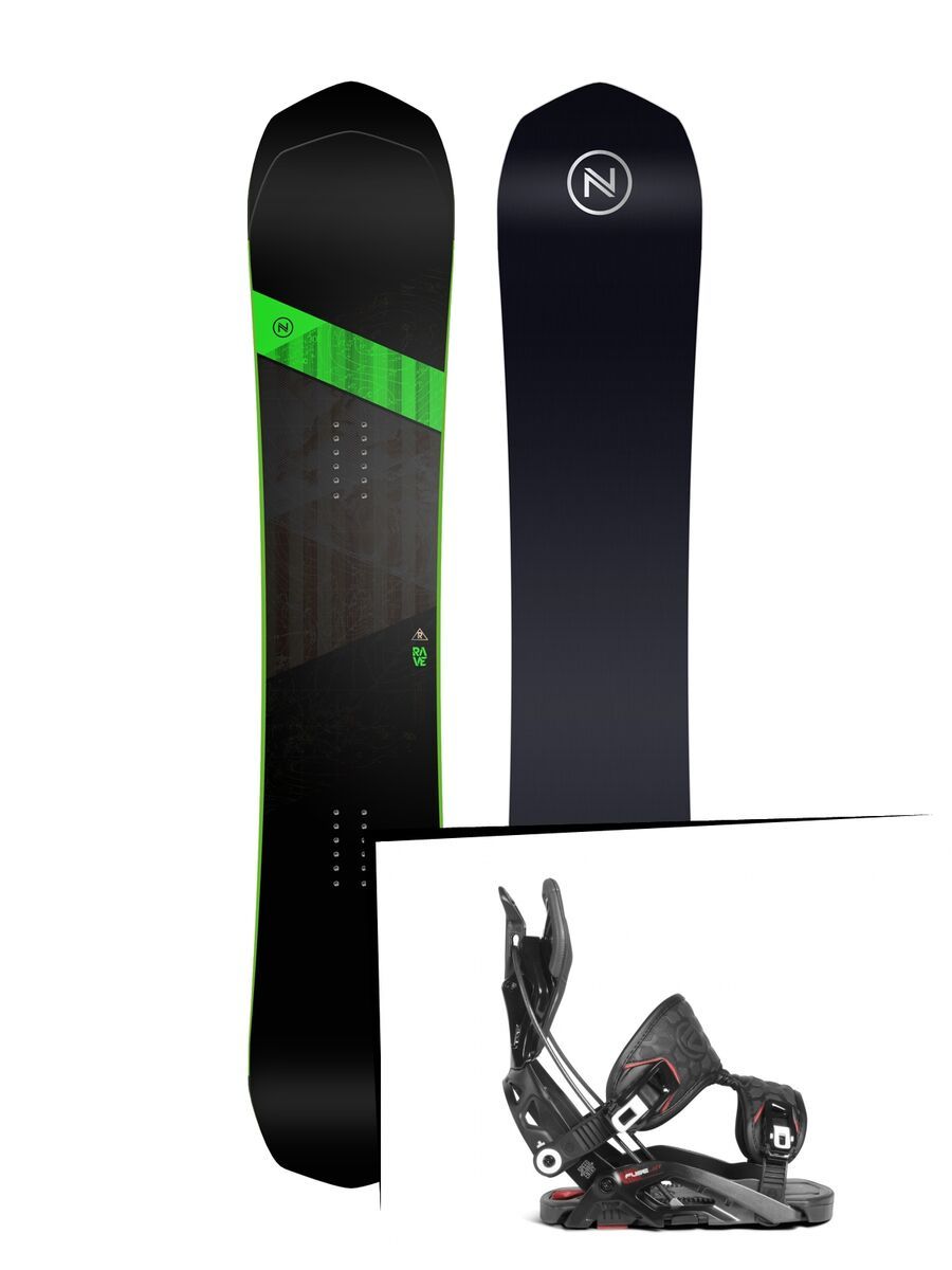 Set: Nidecker Rave 2019 + Flow Fuse-GT (2226530S) - Bild 1