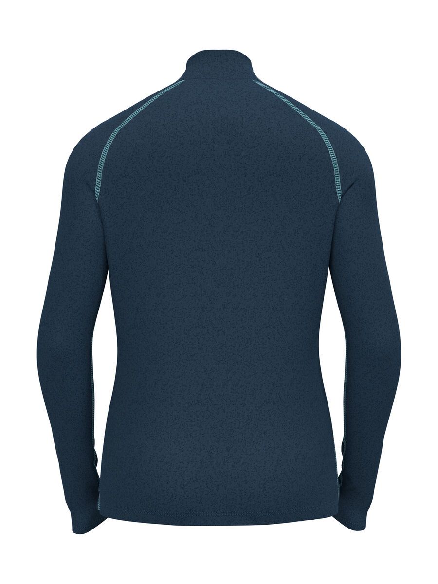 Odlo Rigi 1/2 Zip Mid Layer Women's, blue wing teal - Bild 2