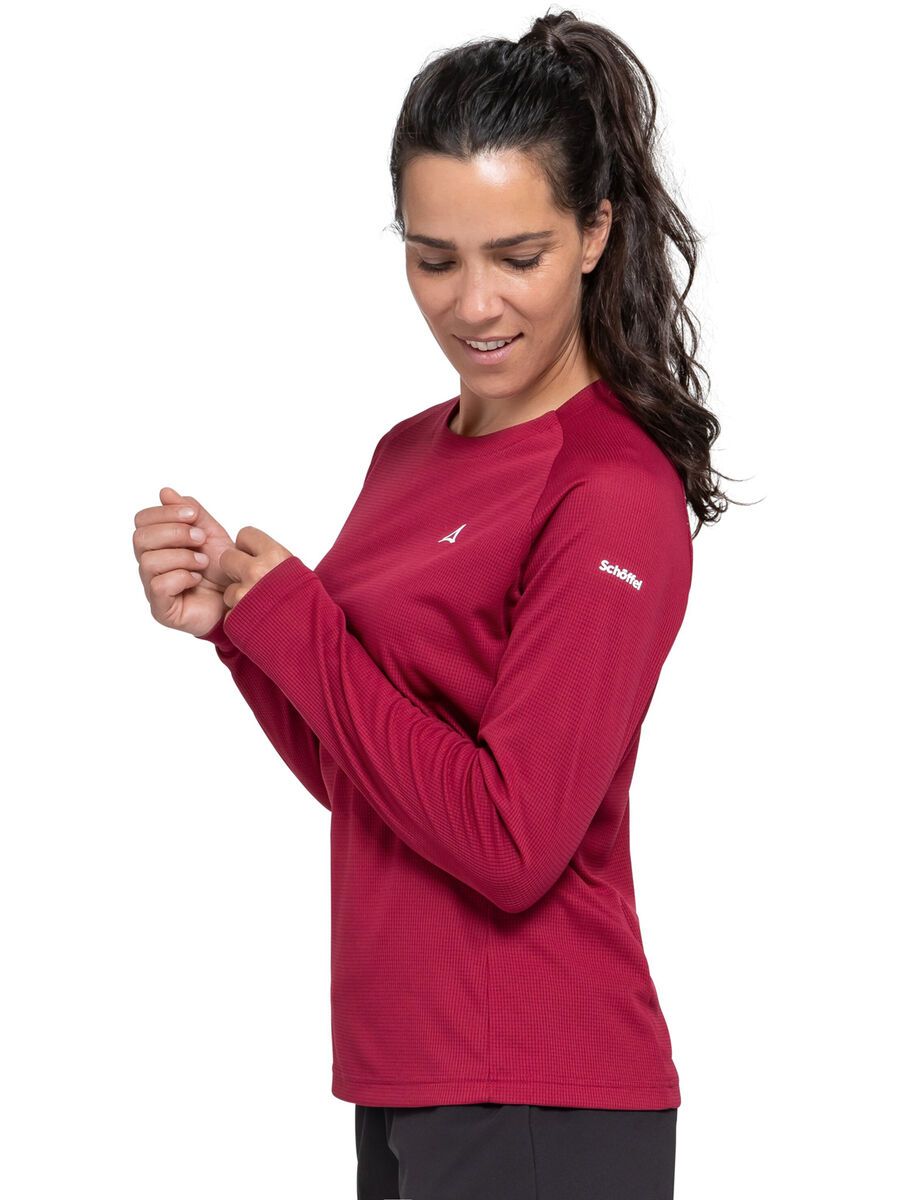 Schöffel Longsleeve Style Blaueis WMS, merlot - Bild 4