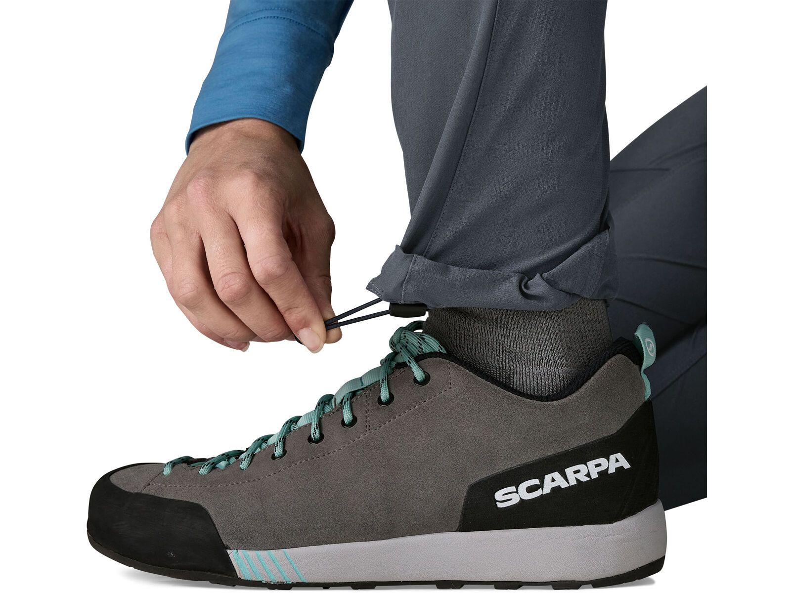 Patagonia Women's Terravia Alpine Pants - Regular, smolder blue - Bild 8