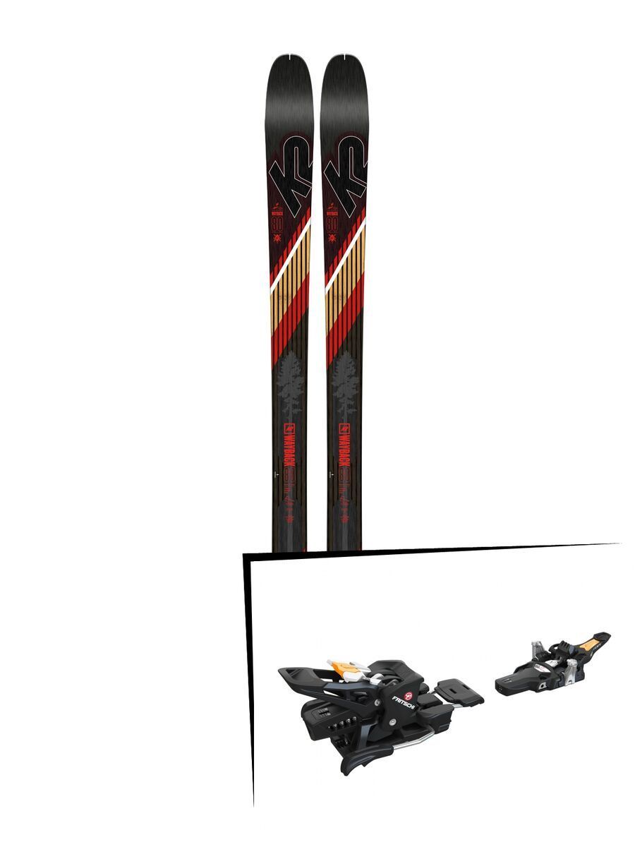 Set: K2 SKI Wayback 80 2019 + Fritschi Tecton 12 - Bild 1