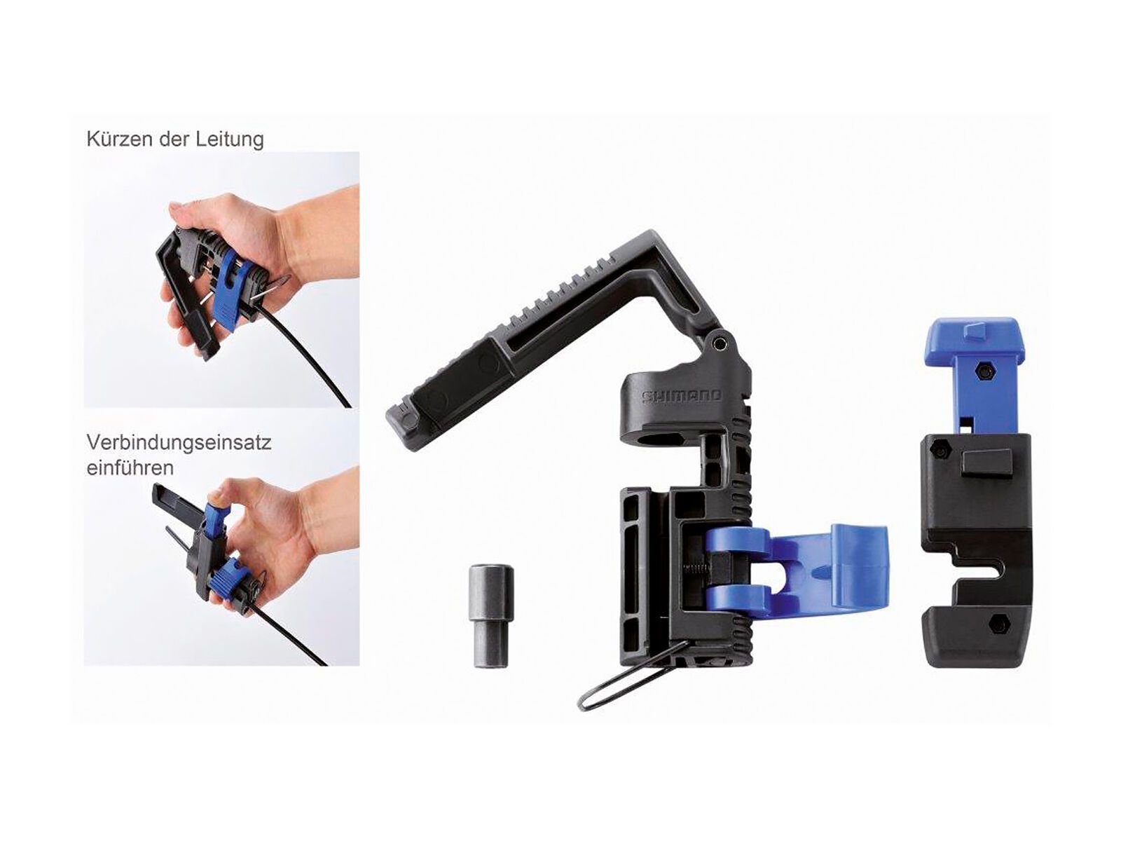 Shimano Werkzeug zum Durchtrennen & Einstellen von Scheibenbremsleitungen TL-BH62 - Bild 2