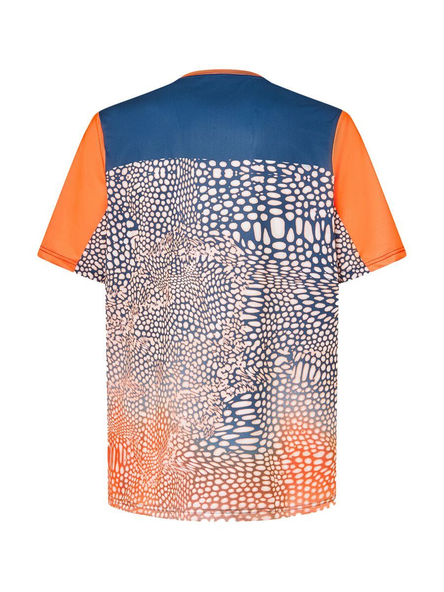 Oakley Maven Coast SS Jersey, distorted frogskin bl/og - Bild 3