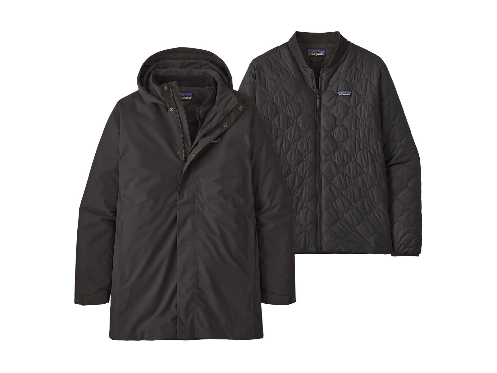 Patagonia Men's Heyes Peak 3-in-1 Parka, black - Bild 1