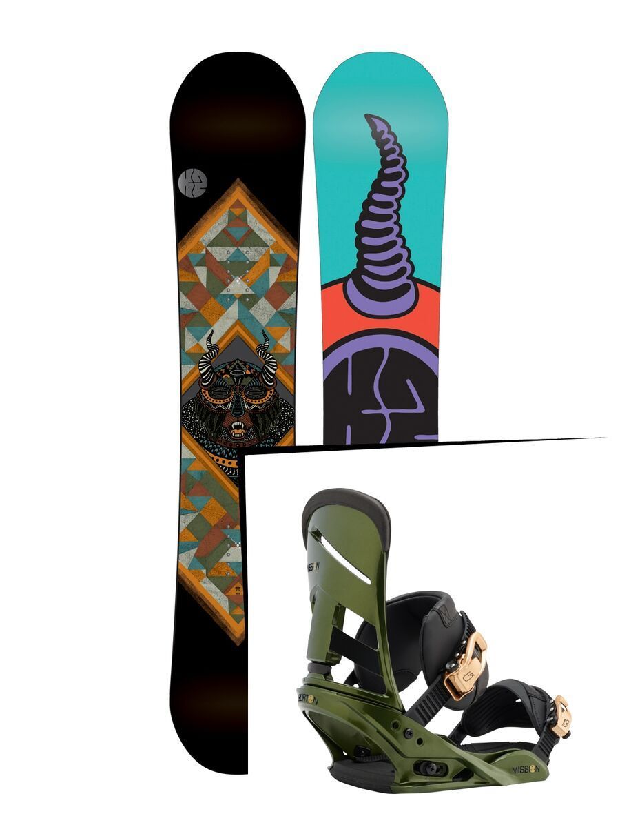 Set: K2 Fastplant 2016 + Burton Mission (1712882S) - Bild 1