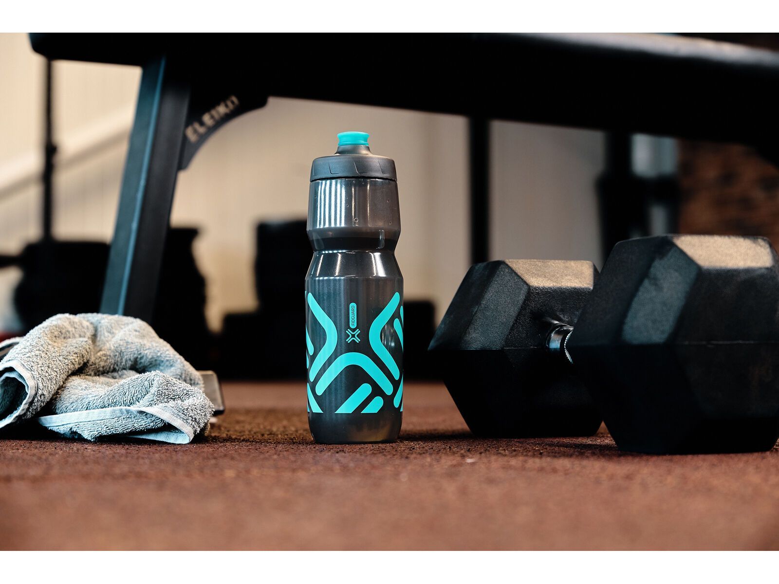 Fidlock Fidguard Bottle 750 Antibacterial, transparent black/green - Bild 7