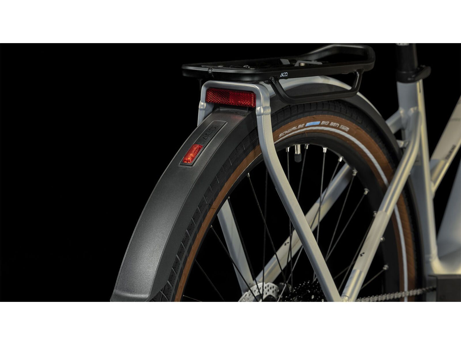 Cube Touring Hybrid Pro 500 Trapeze, pearlysilver´n´black - Bild 5