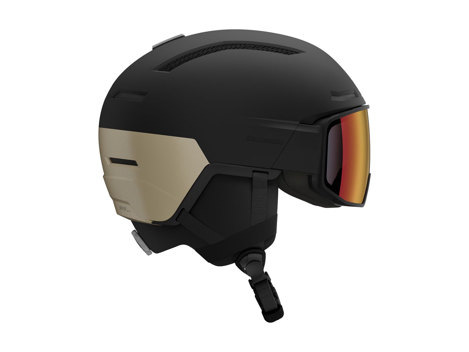 Salomon Driver Pro MIPS, Sigma Photo Poppy Red / black/light bronze met. - Bild 4