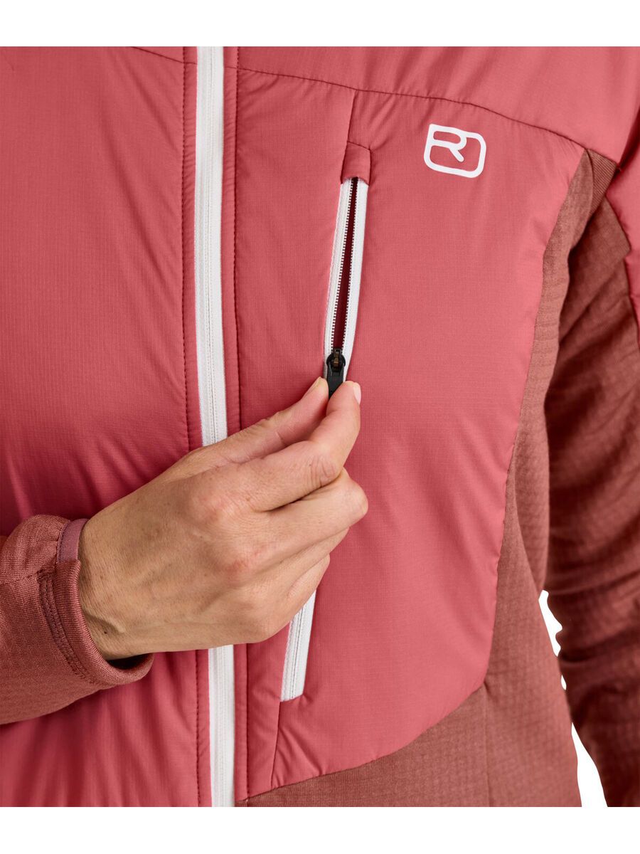 Ortovox Westalpen Swisswool Hybrid Jacket W, dirty daisy - Bild 4