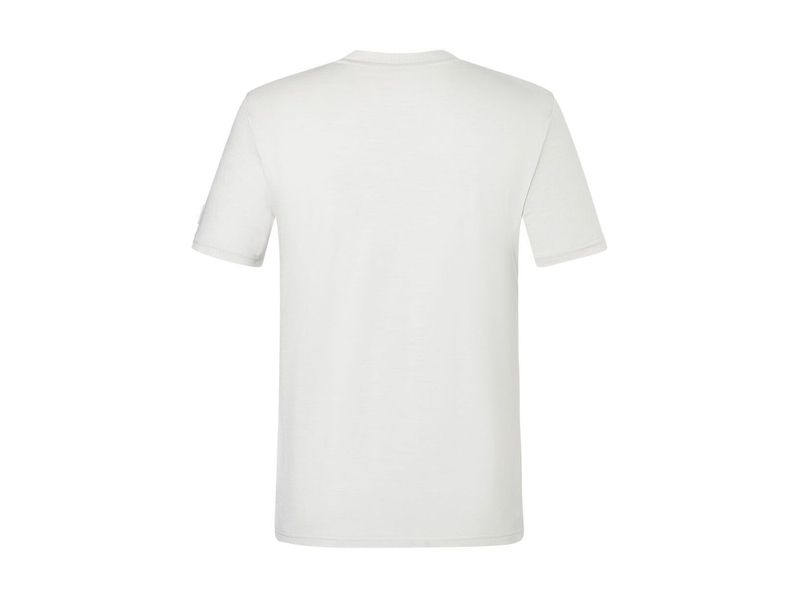 super.natural Casual Rib Bio J Tee Herren, white stone melange - Bild 2