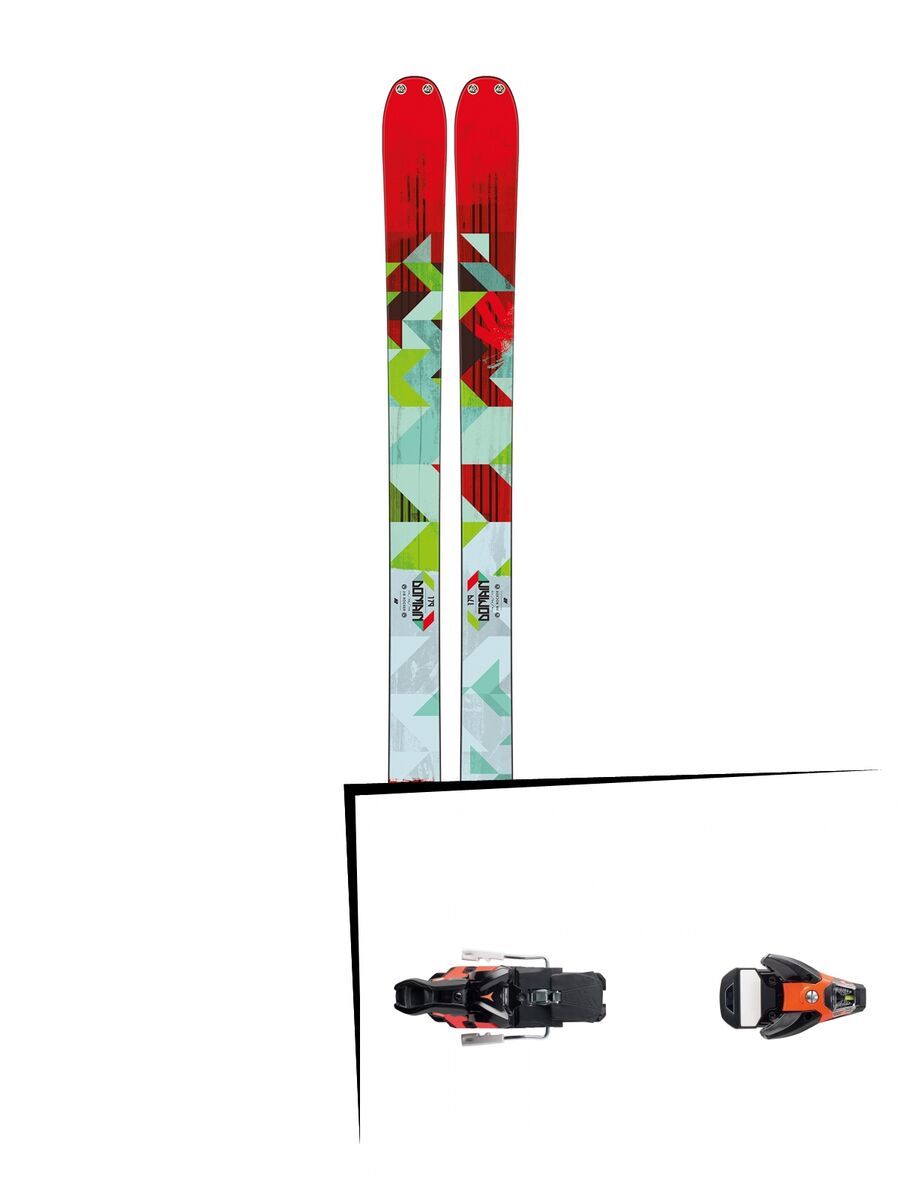 K2 SKI Set: Domain 2016 + Salomon STH2 WTR 16 - Bild 1