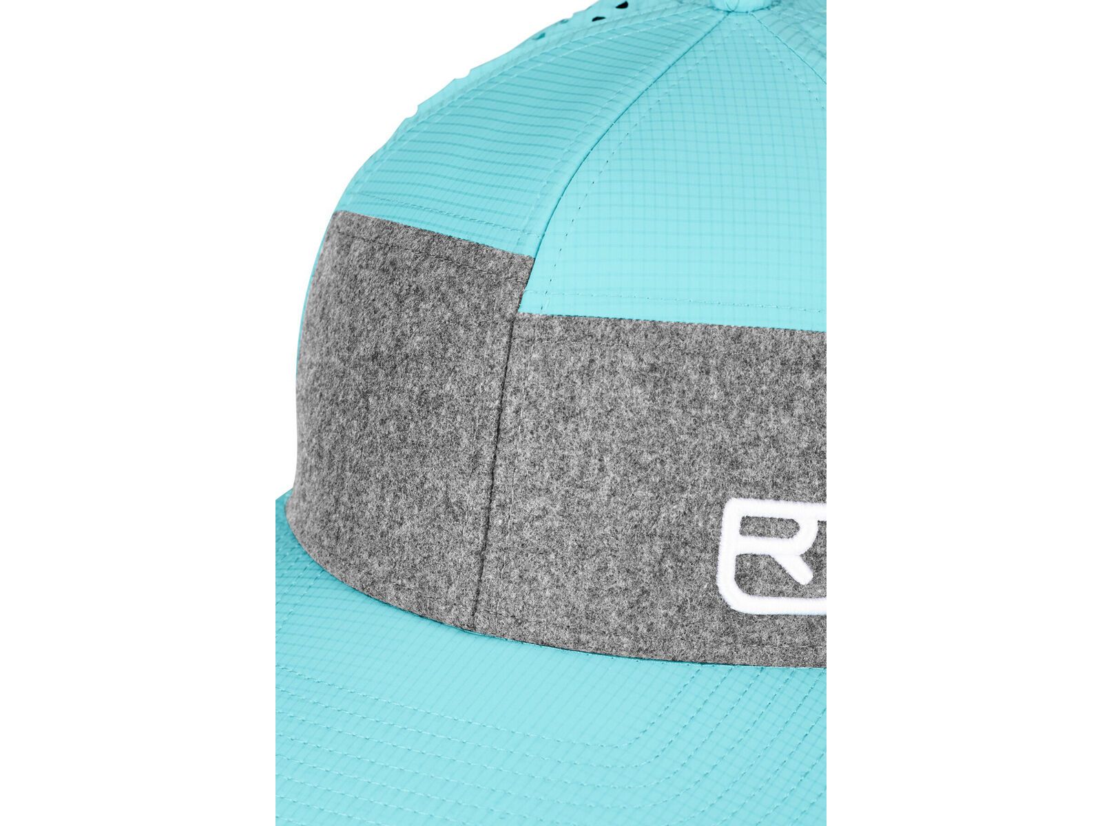Ortovox Logo Air Trucker Cap, ice waterfall