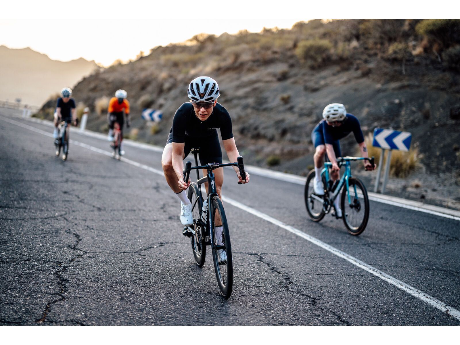 Le Col Womens Hors Categorie Bib Shorts II, black/white - Bild 13