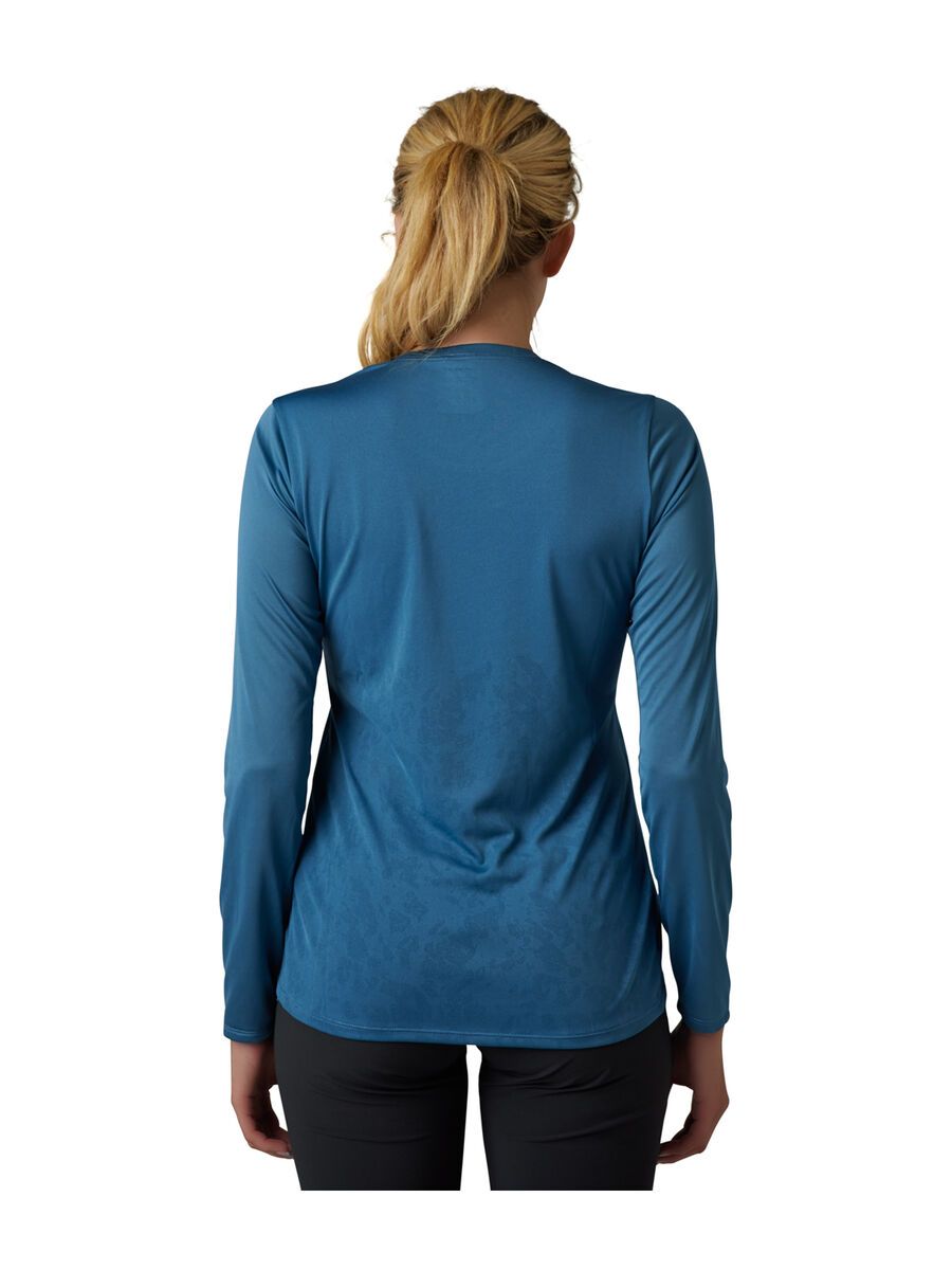 Fox Womens Ranger Tru Dri LS Jersey, dark slate - Bild 3