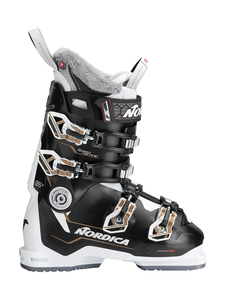 Nordica Speedmachine 95 W, black-white-bronze - Bild 1