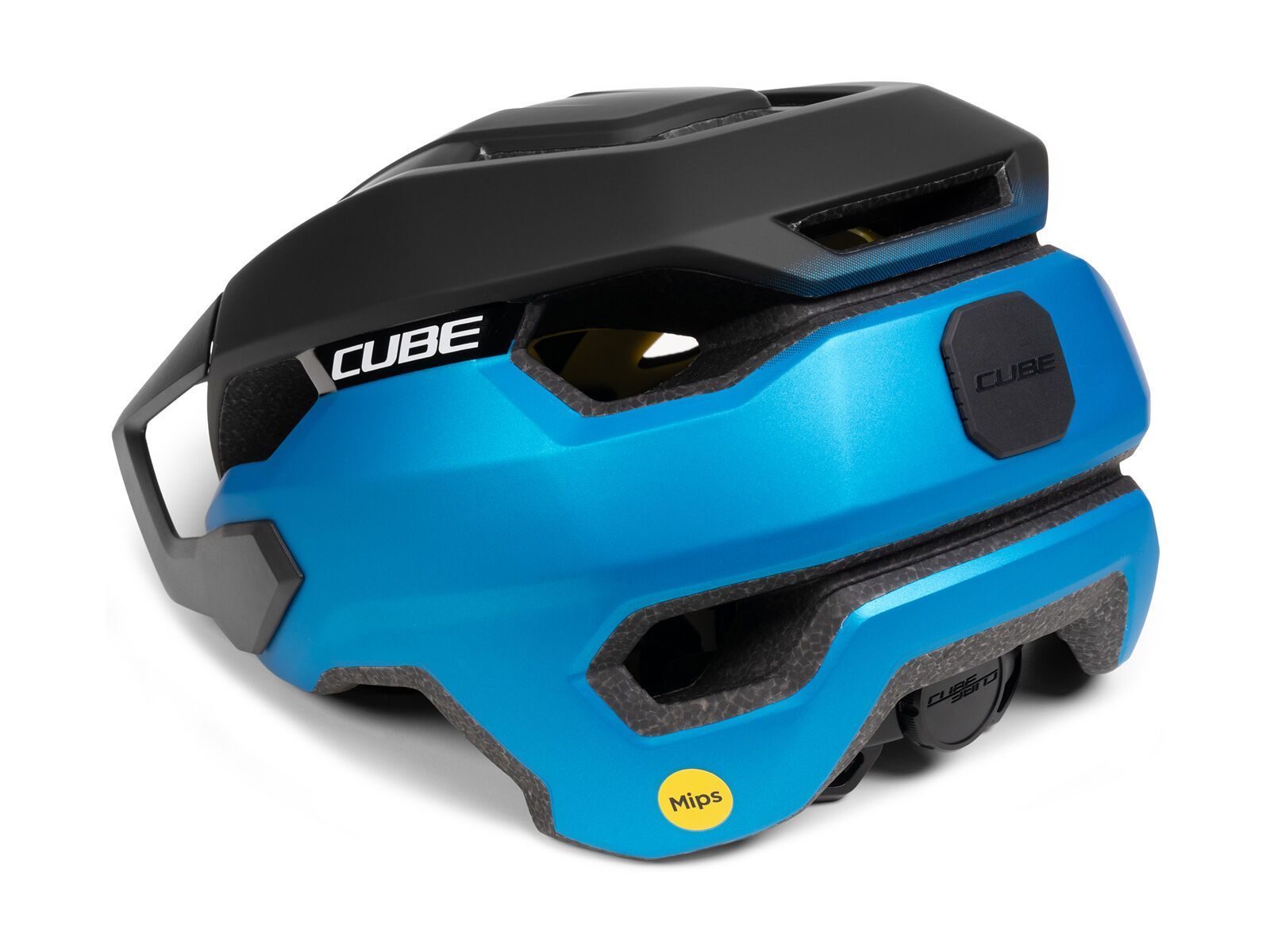 Cube Helm Stray X Actionteam, blue'n'grey - Bild 3